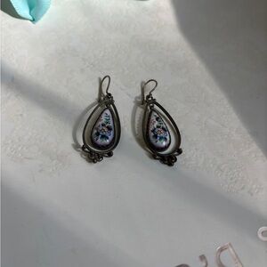 SALE 3 for $15 Floral Dangle Earrings